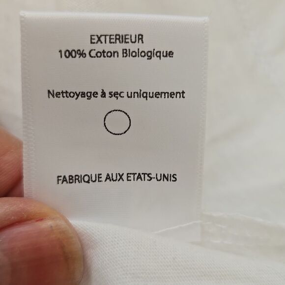 LINDSI LANE CHRYSTAL EMBELLISHED, DISTRESSED T-SHIRT SIZE SMALL - Picture 9 of 10